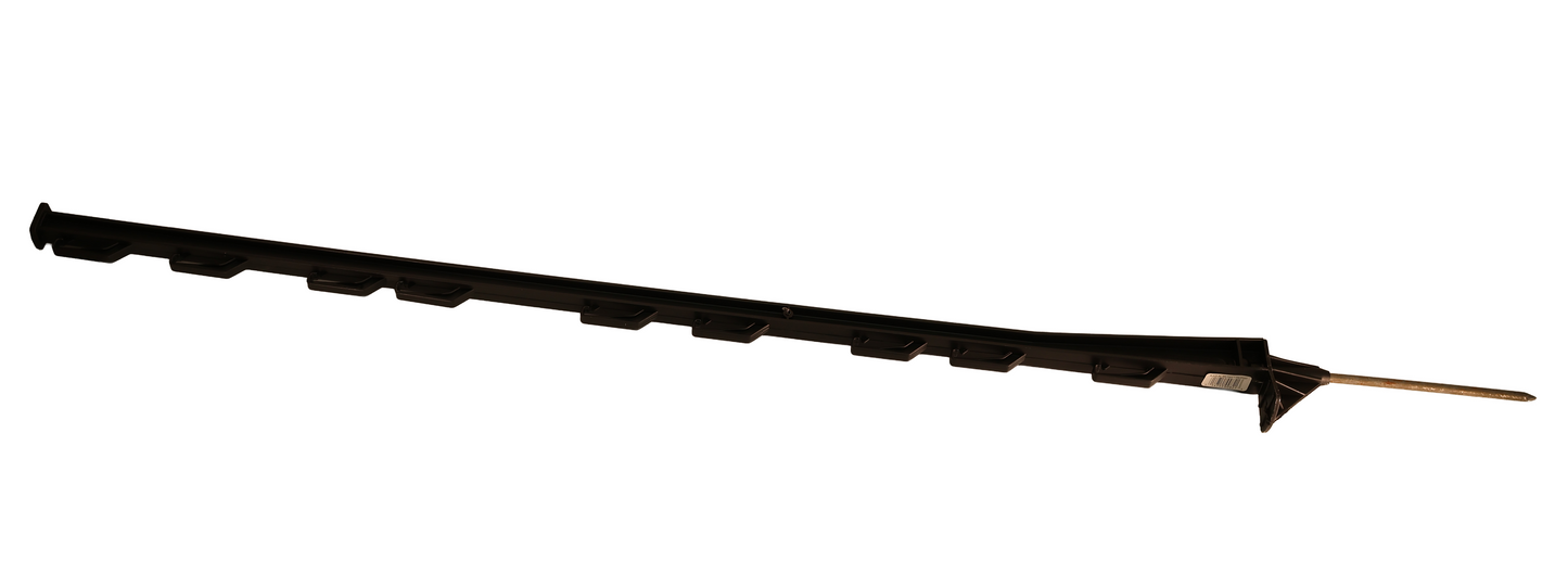 Parmak Precision Products Bigfoot Poly Post 48"  Black - 500821