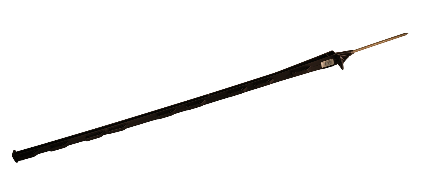 Parmak Precision Products Bigfoot Poly Post 48"  Black - 500821