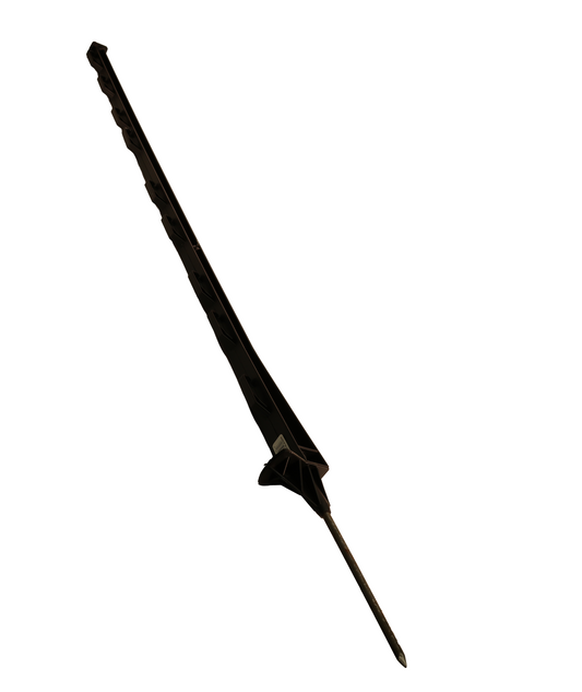 Parmak Precision Products Bigfoot Poly Post 48"  Black - 500821