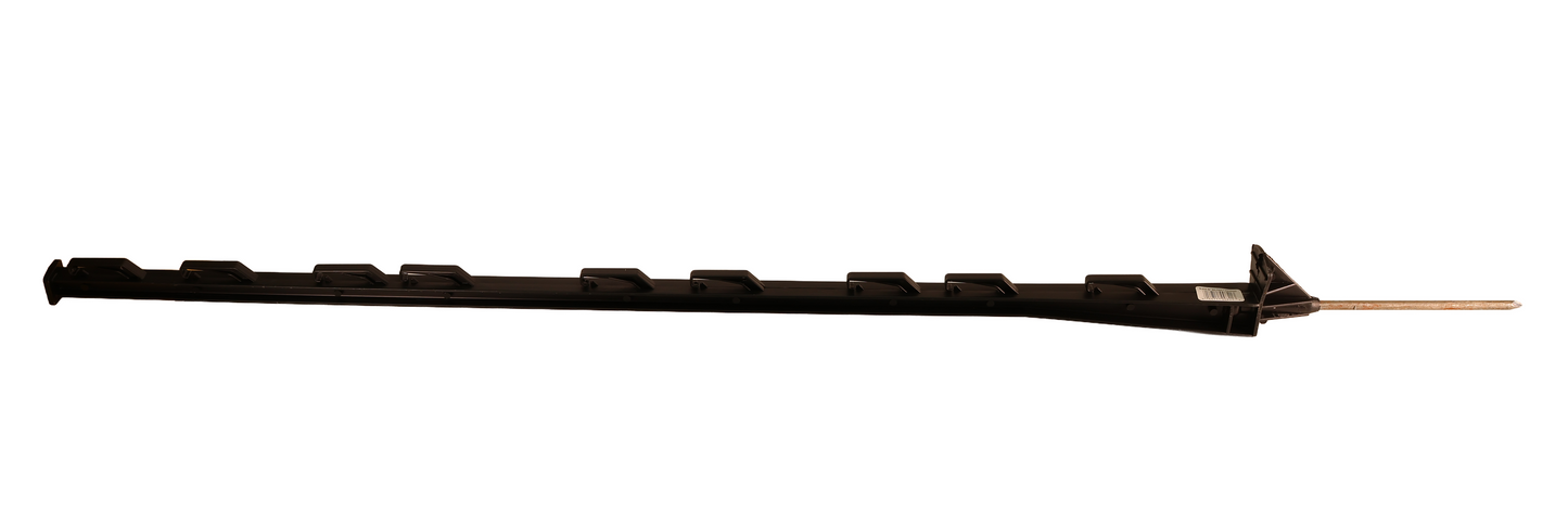 Parmak Precision Products Bigfoot Poly Post 48"  Black - 500821