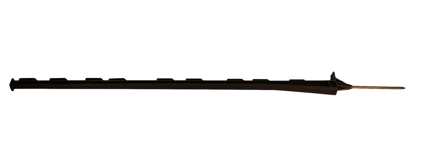 Parmak Precision Products Bigfoot Poly Post 48"  Black - 500821
