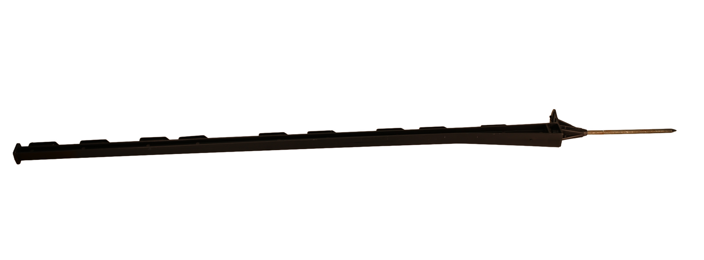 Parmak Precision Products Bigfoot Poly Post 48"  Black - 500821
