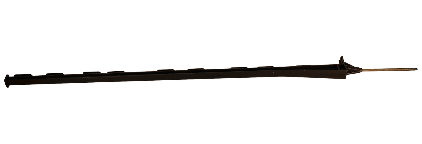 Parmak Precision Products Bigfoot Poly Post 48"  Black - 500821
