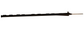 Parmak Precision Products Bigfoot Poly Post 48"  Black - 500821