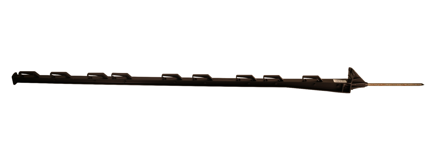 Parmak Precision Products Bigfoot Poly Post 48"  Black - 500821
