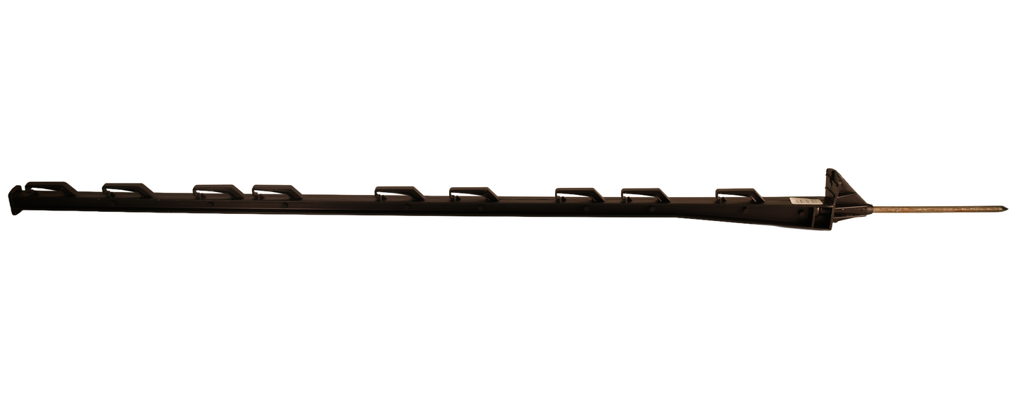 Parmak Precision Products Bigfoot Poly Post 48"  Black - 500821
