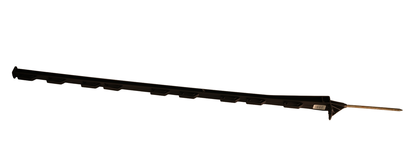 Parmak Precision Products Bigfoot Poly Post 48"  Black - 500821