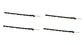 Parmak Precision Products Bigfoot Poly Post 48" Black - 500821
