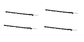 Parmak Precision Products Bigfoot Poly Post 48" Black - 500821