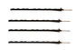 Parmak Precision Products Bigfoot Poly Post 48" Black - 500821