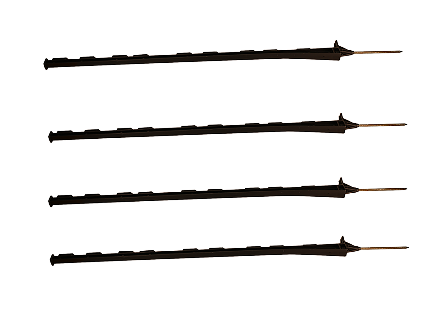 Parmak Precision Products Bigfoot Poly Post 48" Black - 500821