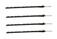 Parmak Precision Products Bigfoot Poly Post 48" Black - 500821