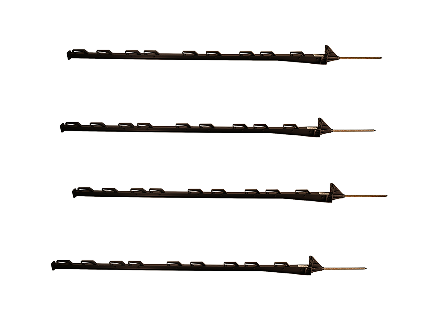 Parmak Precision Products Bigfoot Poly Post 48" Black - 500821
