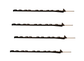 Parmak Precision Products Bigfoot Poly Post 48" Black - 500821