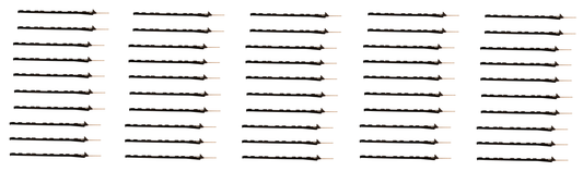 Parmak Precision Products Bigfoot Poly Post 48" Black - 500821