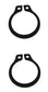 John Deere Original Equipment External Snap Ring – R32507