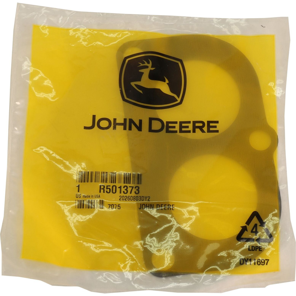 John Deere Original Equipment Thermostat Cover Gasket - R501373