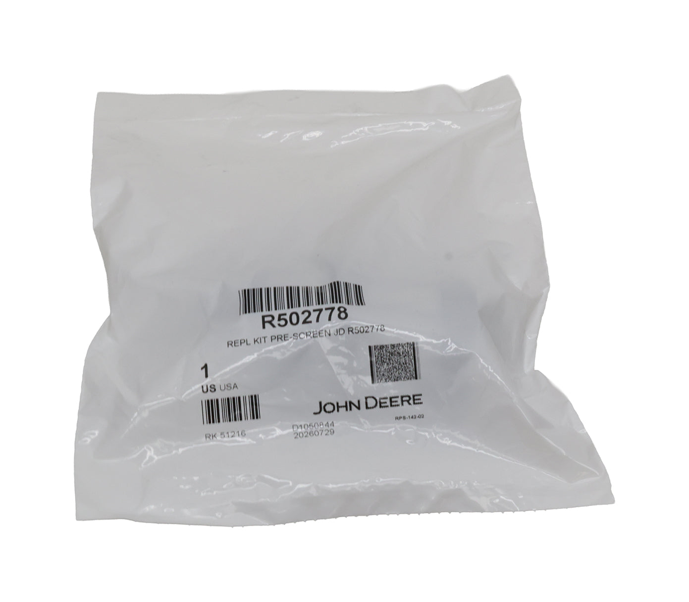 John Deere Original Equipment Fuel Filter Element - R502778
