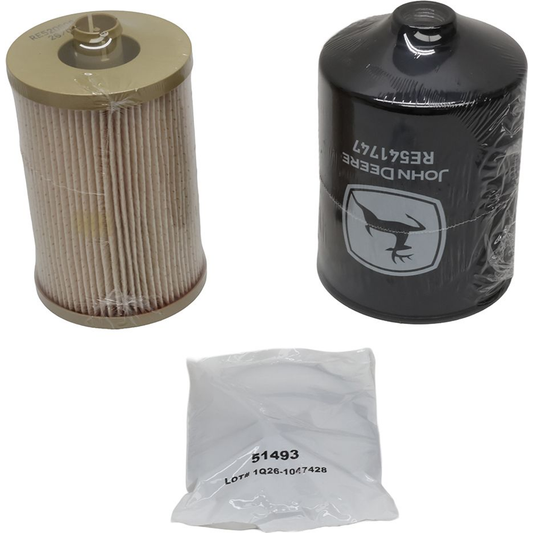 John Deere Original Equipment Primary and Final Fuel Filter Kit - RE541746