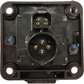 John Deere Original Equipment Primary Implement Breakaway Bus Electrical Connector Assembly - RE568839