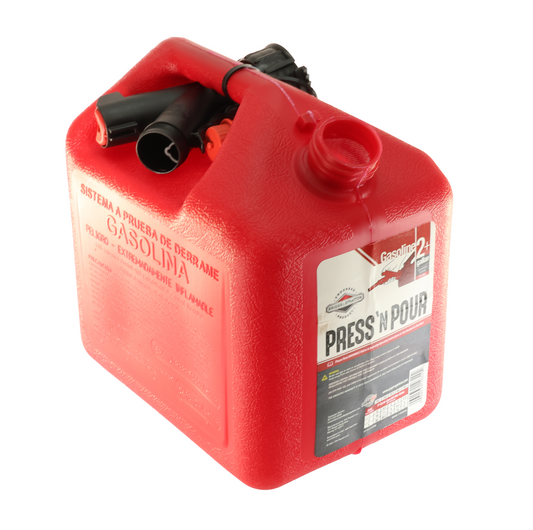 Sunbelt Products 2 Gallon Press N Pour Gas Can - B1GB320