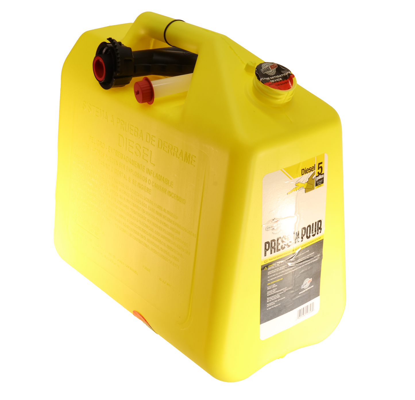 Sunbelt Products 5 Gallon Press N Pour Diesel Can - B1GB356