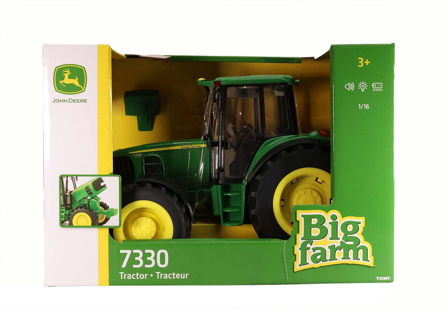 1/16 John Deere Big Farm 7330 Tractor Toy - TBEK46096
