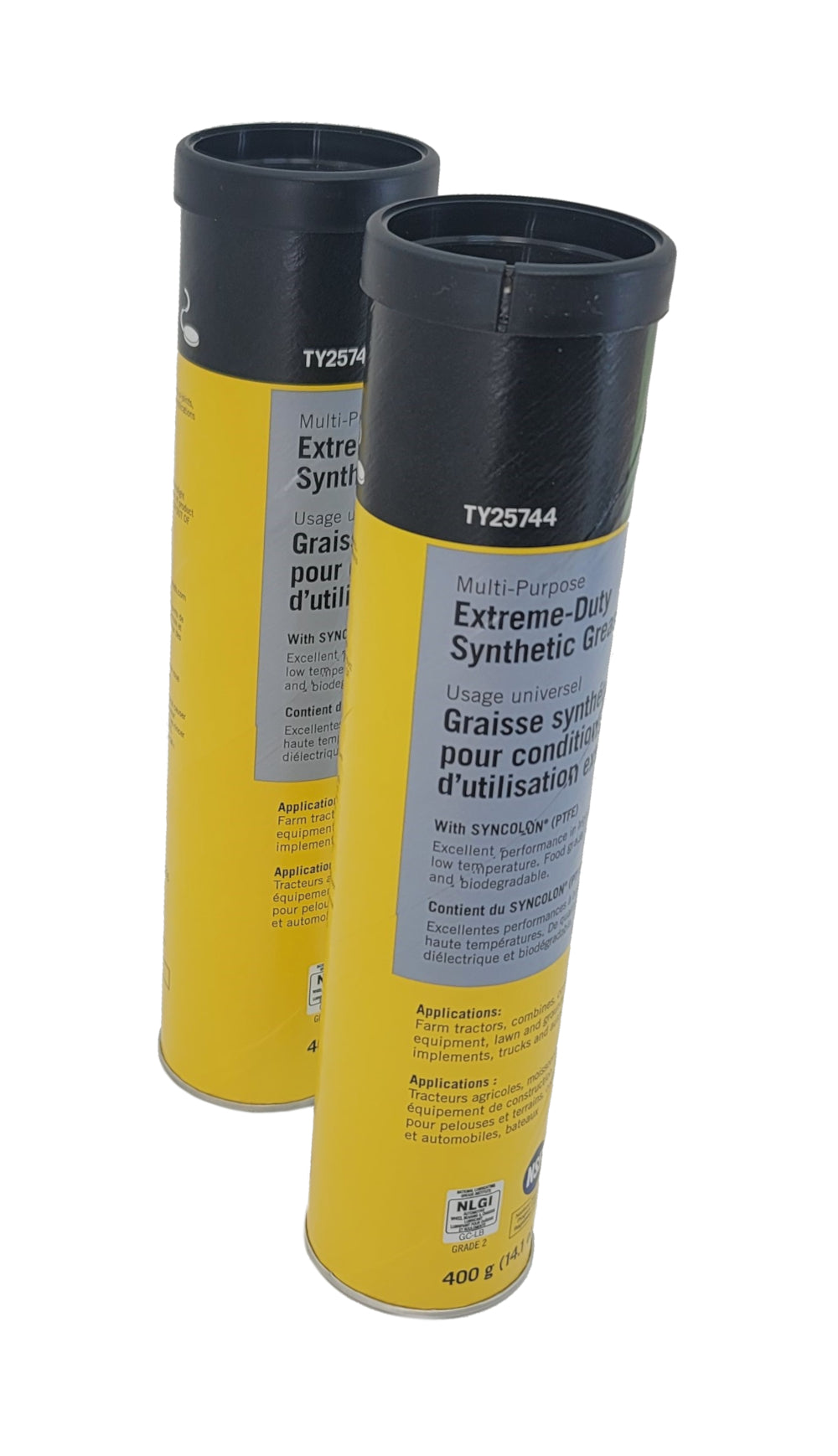 John Deere Original Equipment (2 PACK) Extreme-Duty Synthetic Grease - TY25744