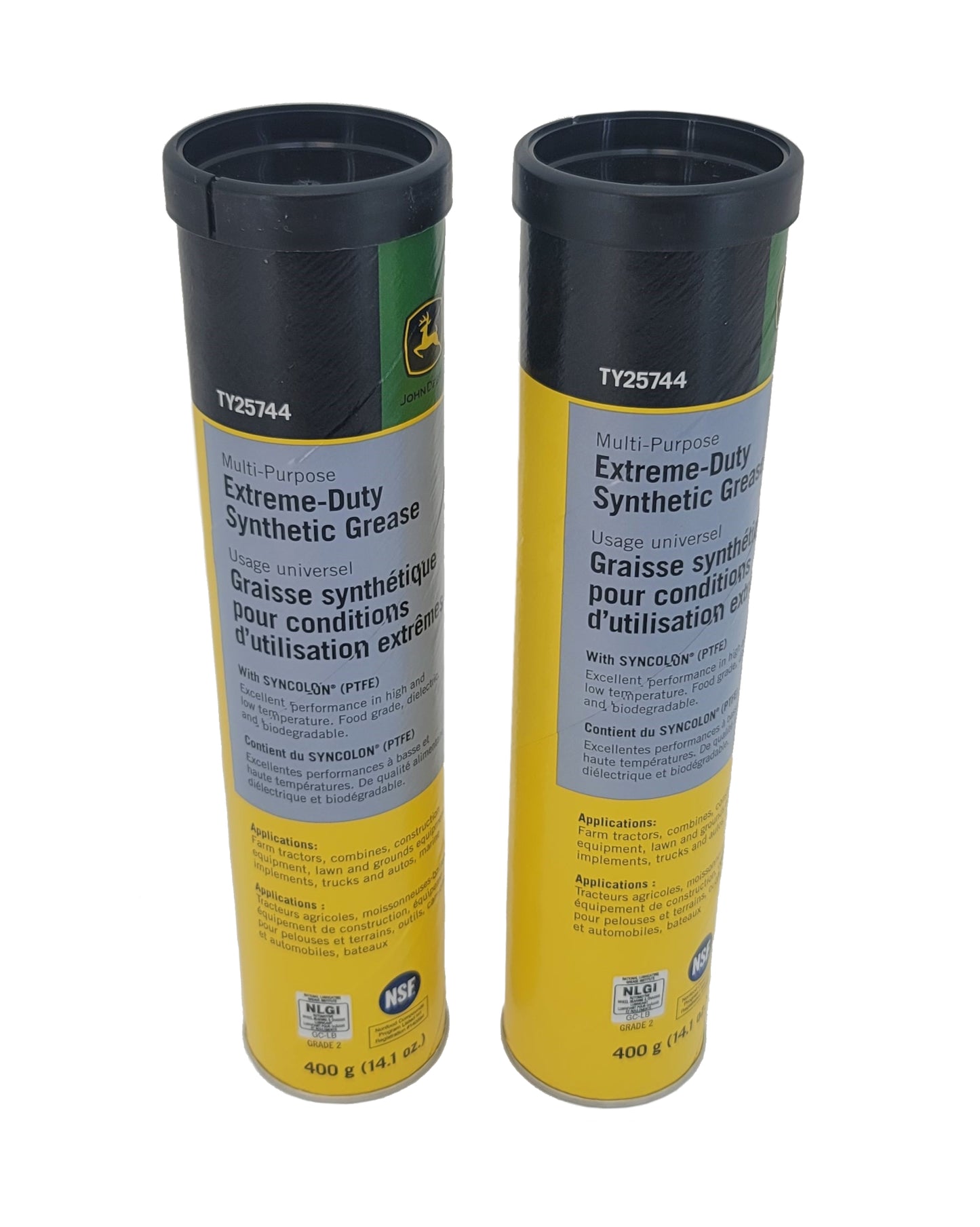 John Deere Original Equipment (2 PACK) Extreme-Duty Synthetic Grease - TY25744
