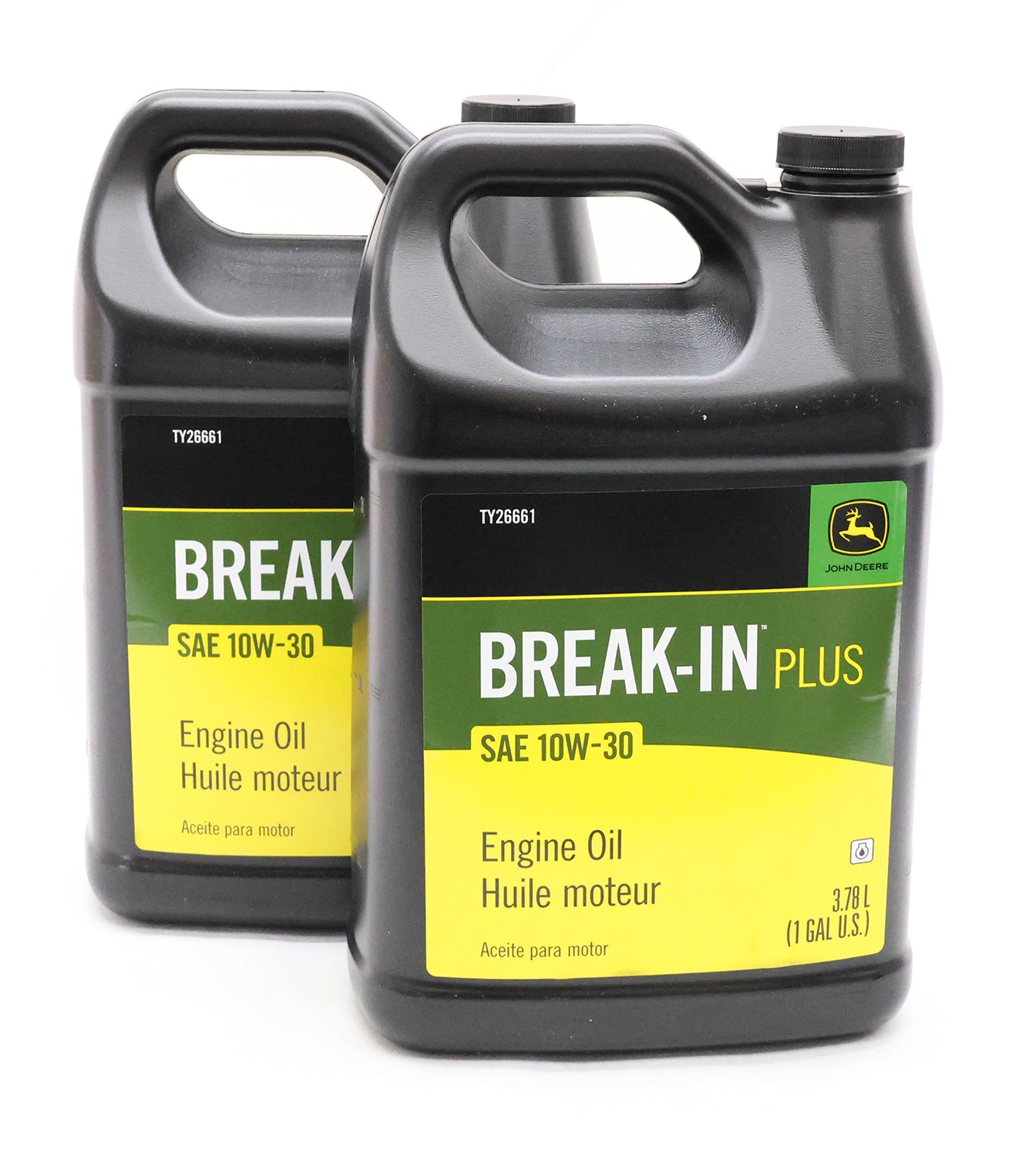 John Deere Original Equipment (2 Gallons) Break-In Plus Engine Oil - TY26661