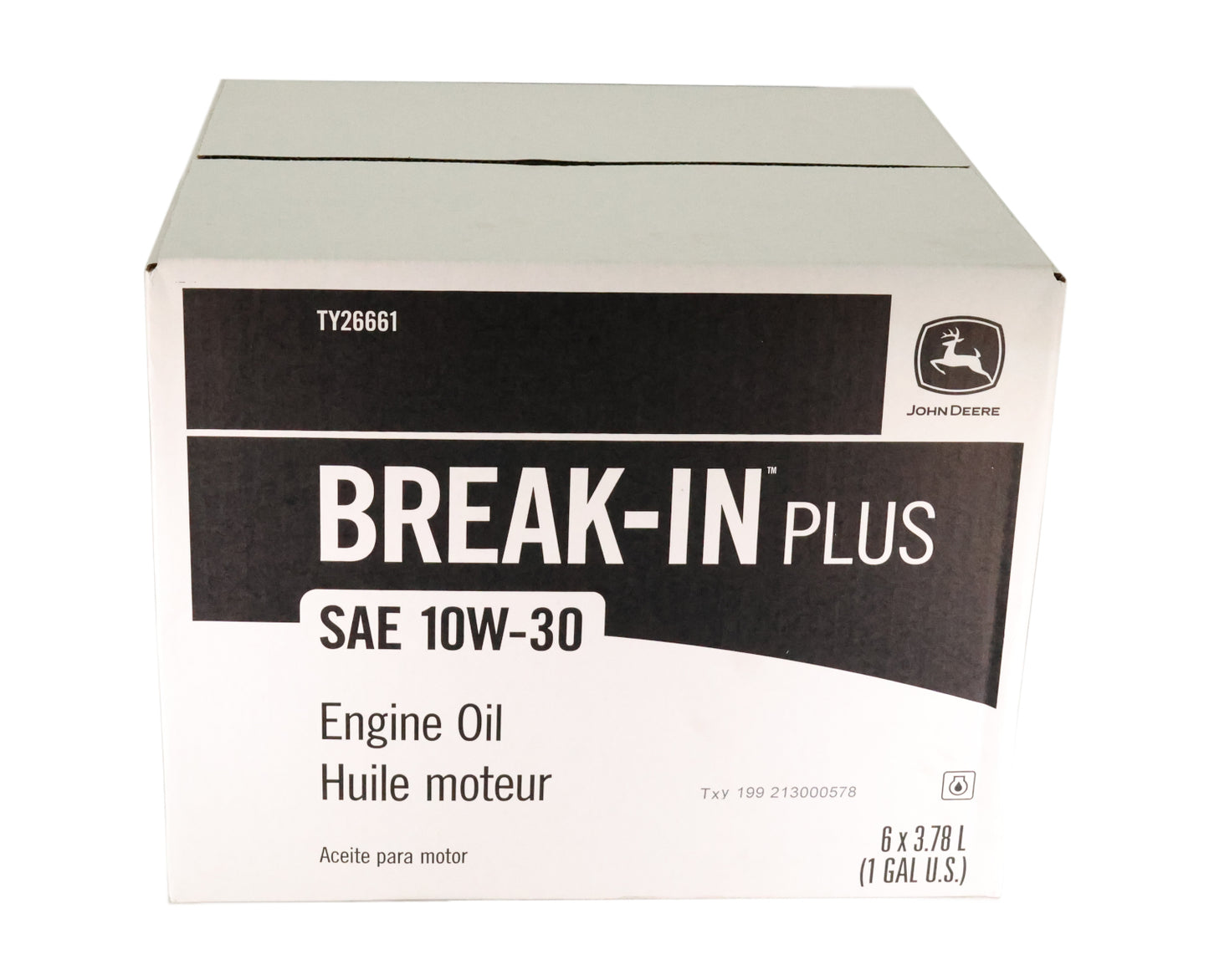 John Deere Original Equipment (6 Gallons) Break-In Plus Engine Oil - TY26661