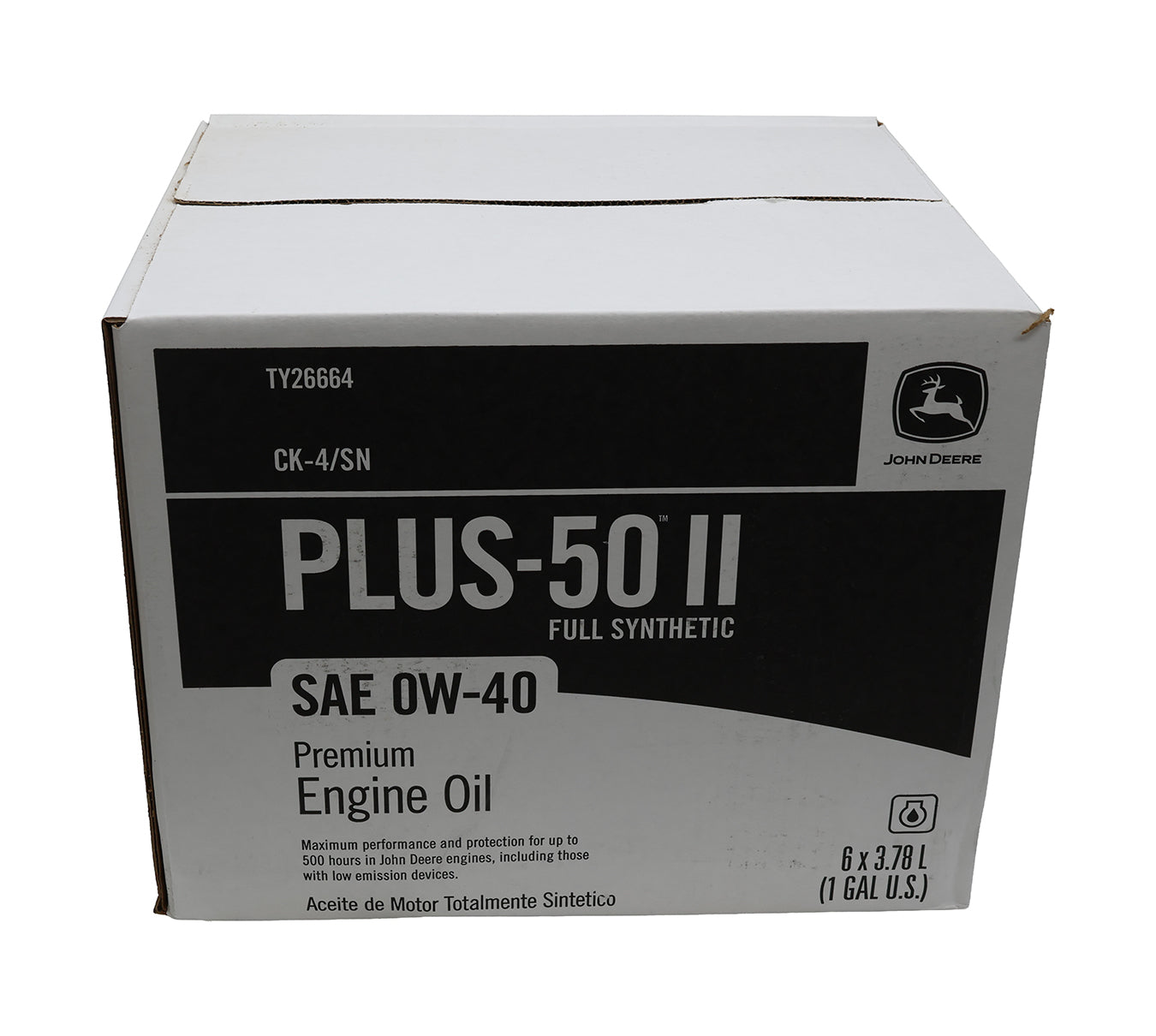 John Deere Original Equipment Plus-50 II SAE 0W-40 - TY26664