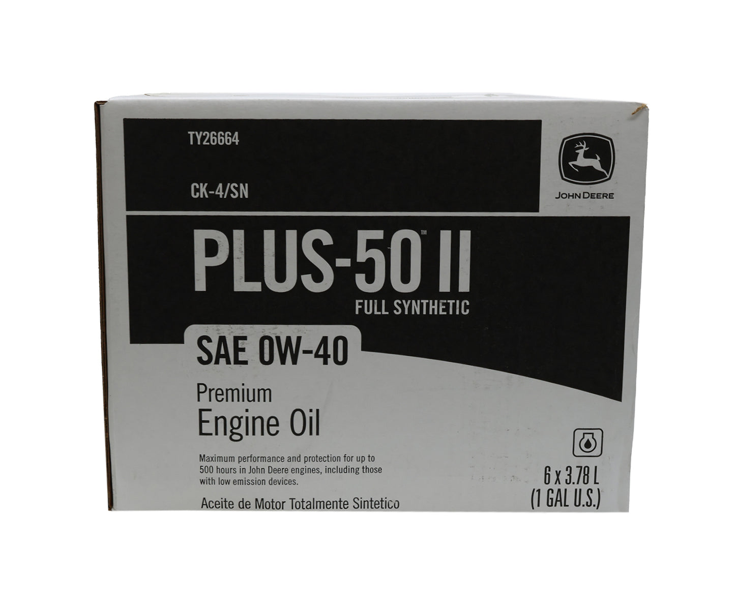 John Deere Original Equipment Plus-50 II SAE 0W-40 - TY26664