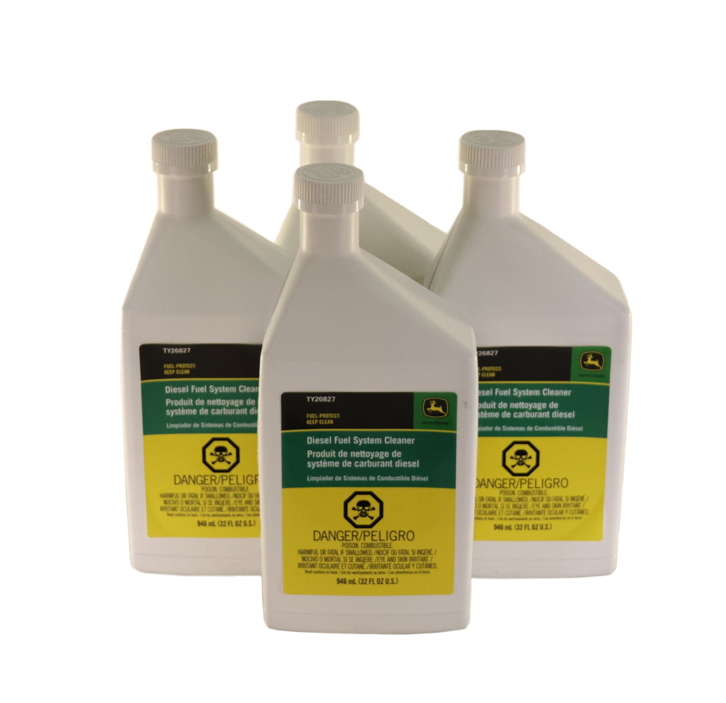 John Deere Original Equipment (4 PACK) Diesel Fuel System Cleaner - TY26827