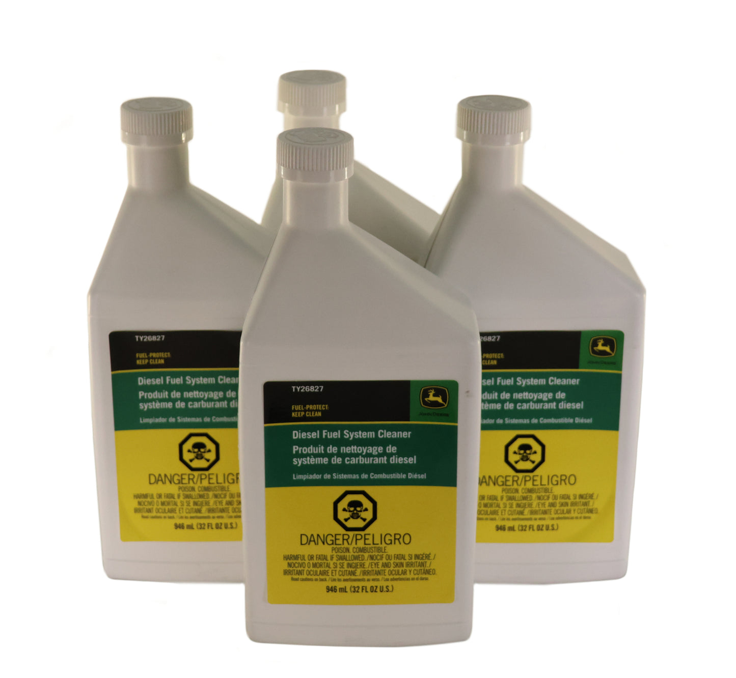 John Deere Original Equipment (4 PACK) Diesel Fuel System Cleaner - TY26827