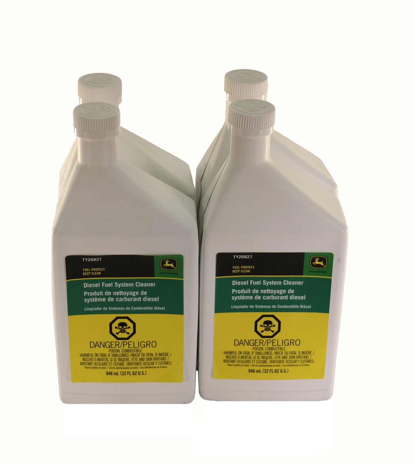 John Deere Original Equipment (4 PACK) Diesel Fuel System Cleaner - TY26827