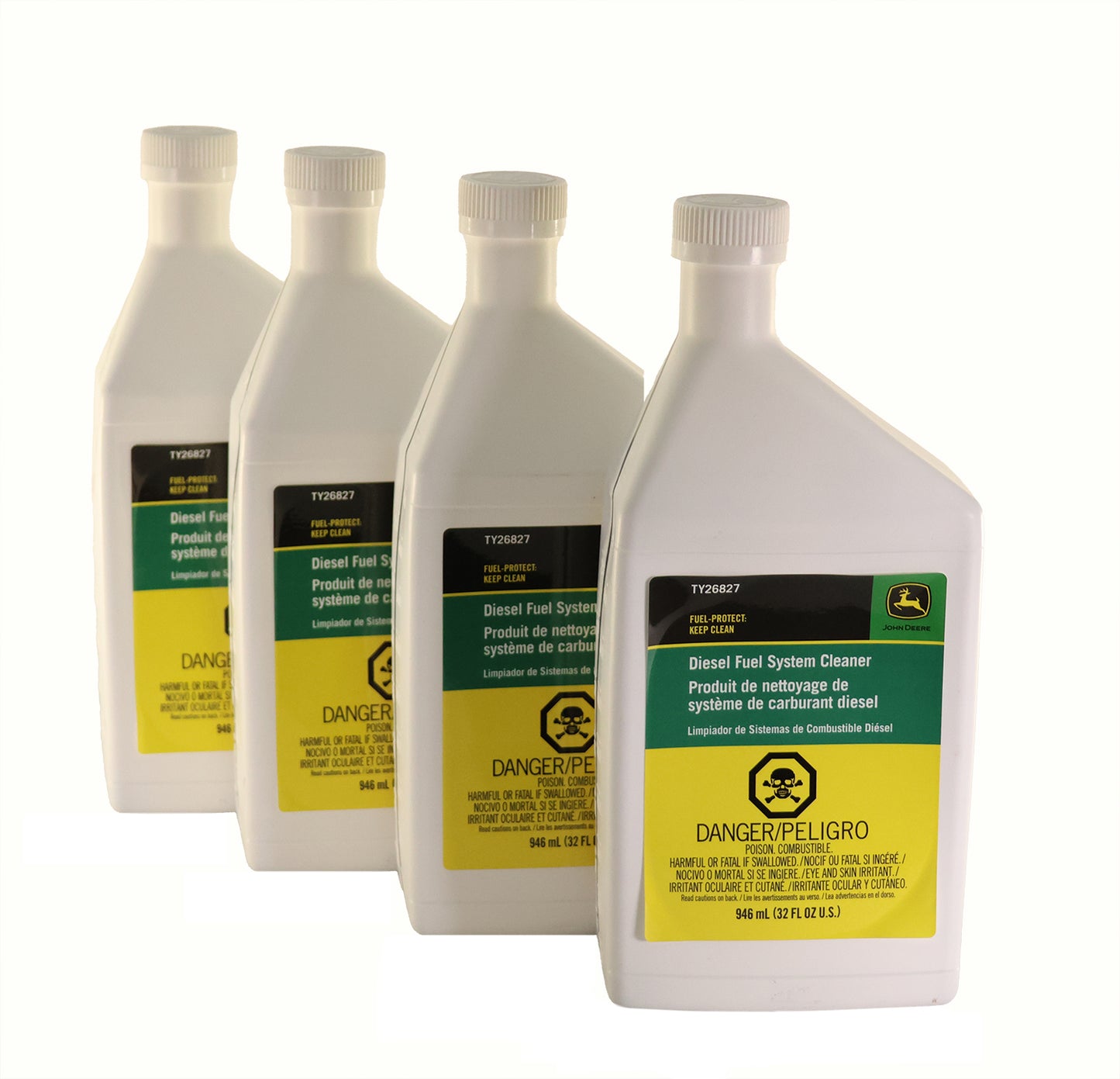 John Deere Original Equipment (4 PACK) Diesel Fuel System Cleaner - TY26827