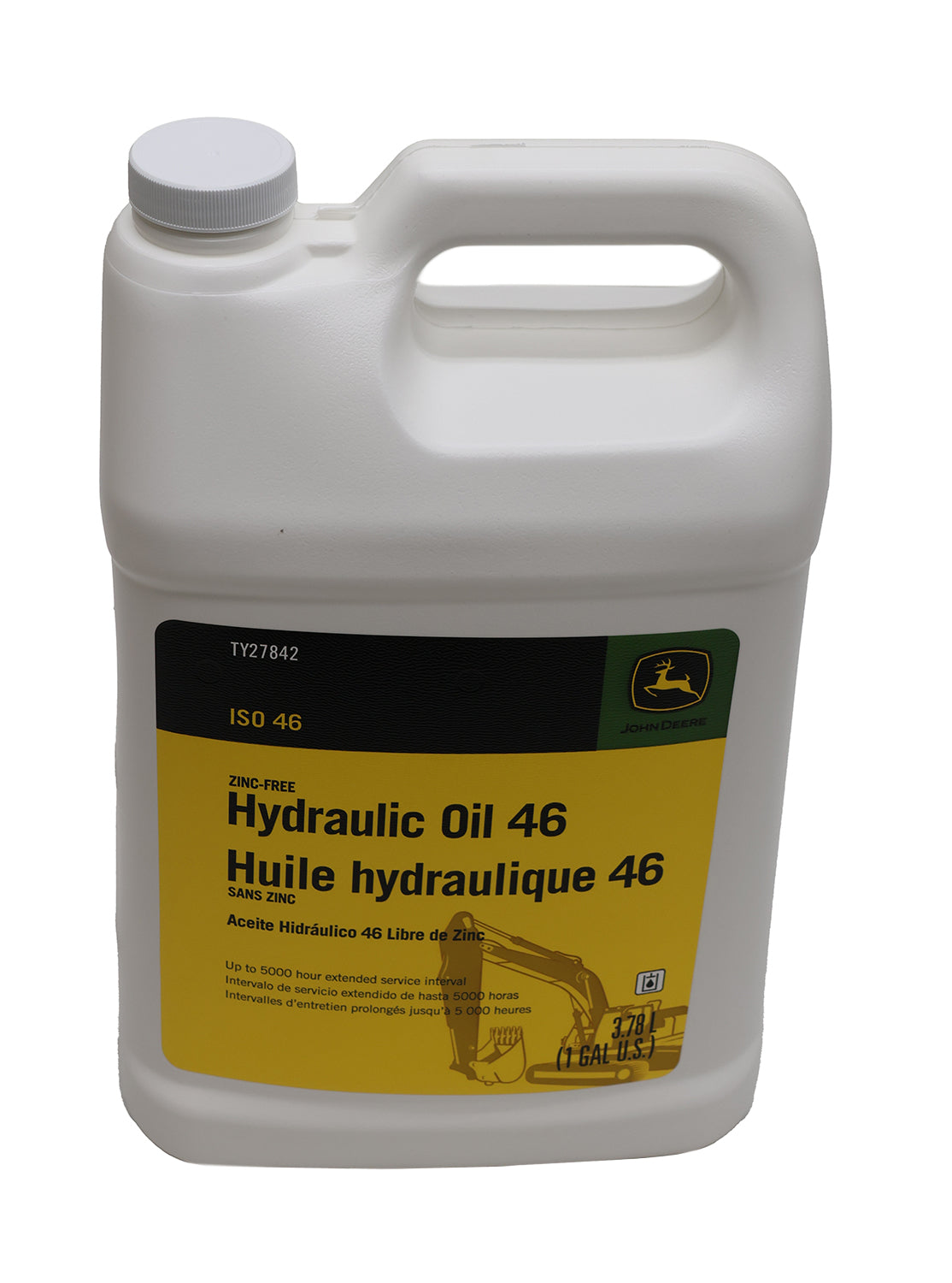 John Deere Original Equipment Zinc-Free Hydraulic Oil 46 - TY27842