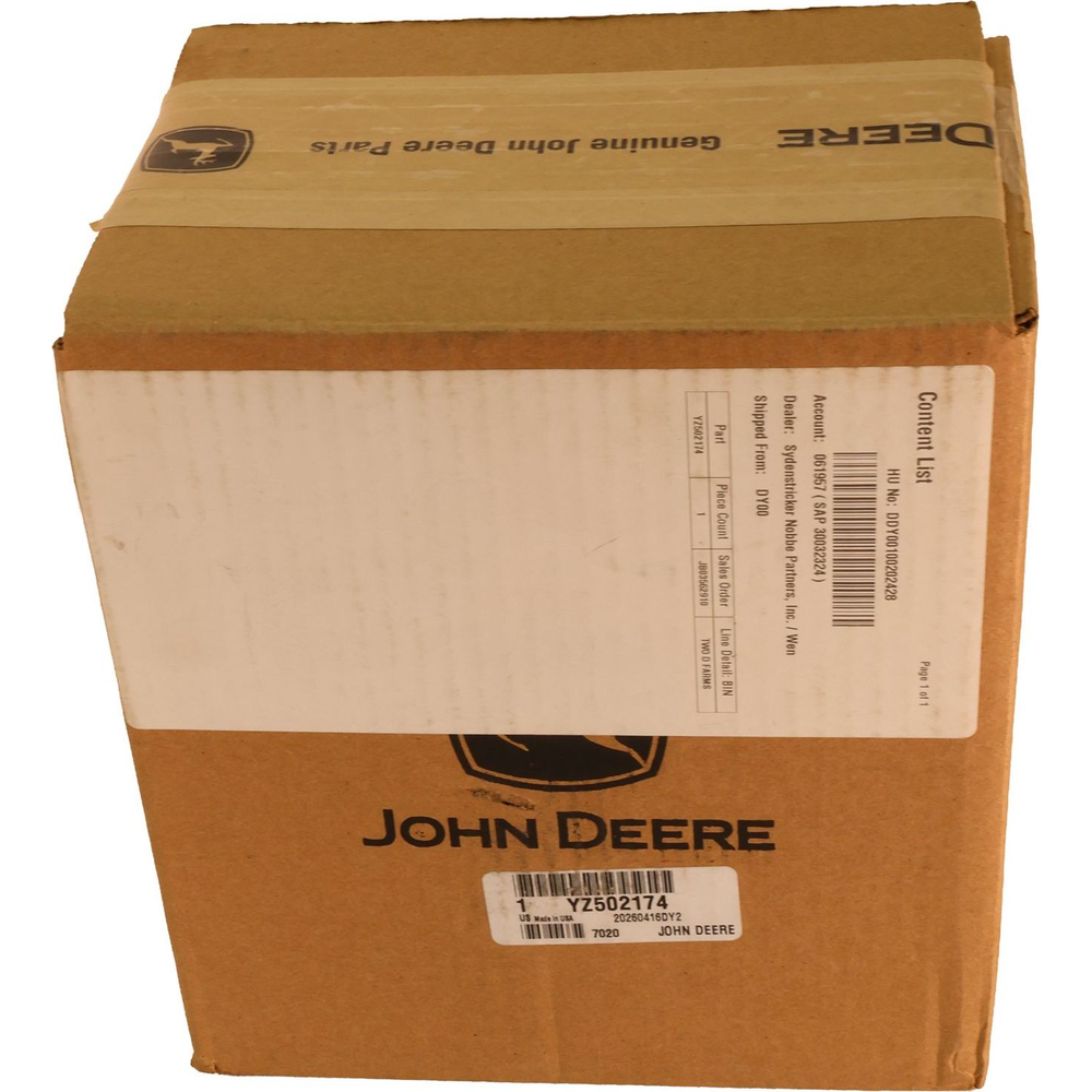 John Deere Original Equipment Universal Joint Yoke - YZ502174