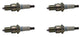 A&I (4 PACK) NGK 6578 (BPR4ES) Spark Plug - A-B16578