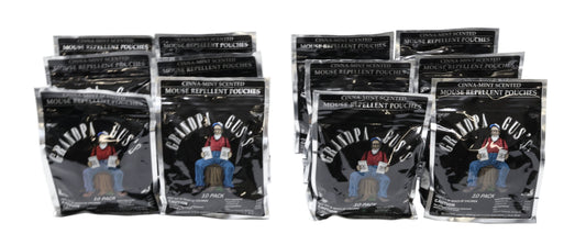 Grandpa Gus's (12 BAGS) Rodent Repellent Pouches - A-B1GPP106,12