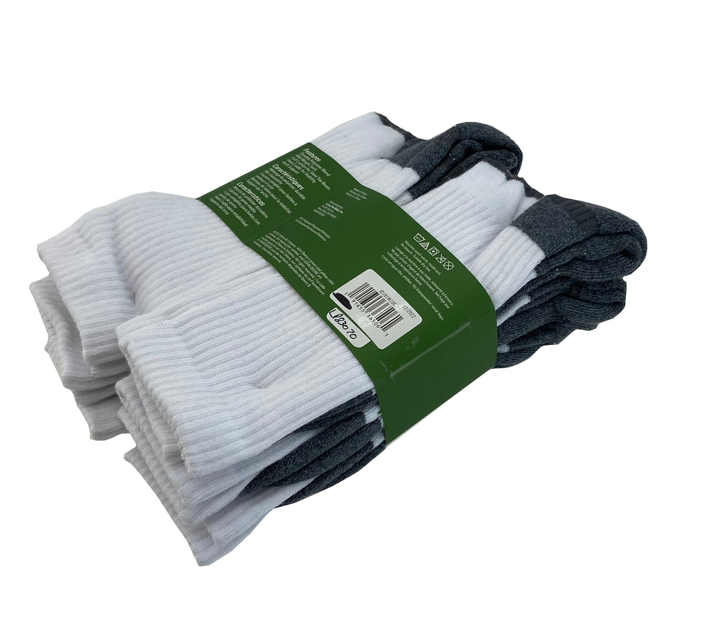 John Deere Mens Work Performance Crew Socks - LP83070