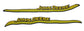 John Deere Hood Trim Decals X465 X475 X485 X495 X575 X585 X595 M130672 M130673