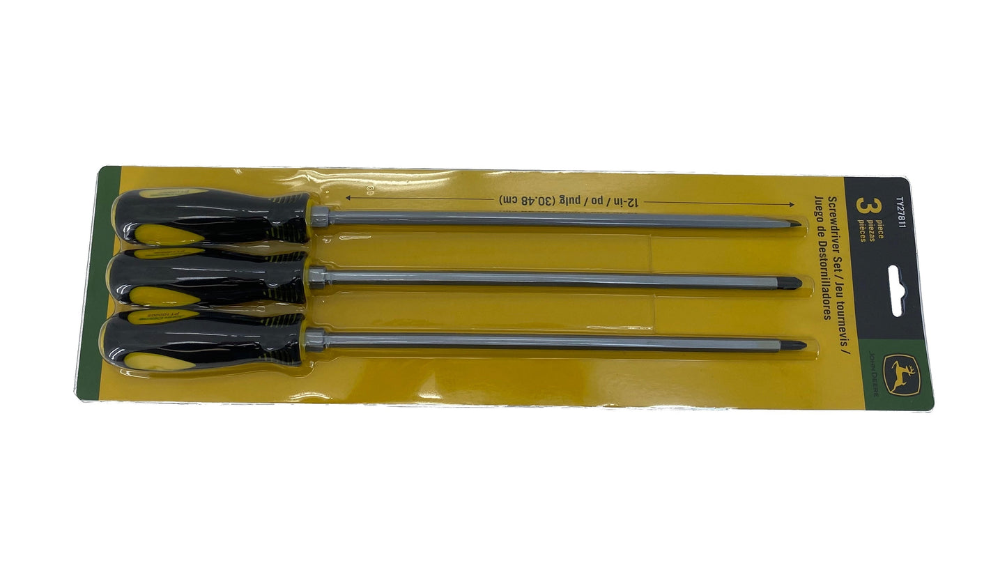 John Deere Original Equipment 3 Piece Screwdriver Set - TY27811