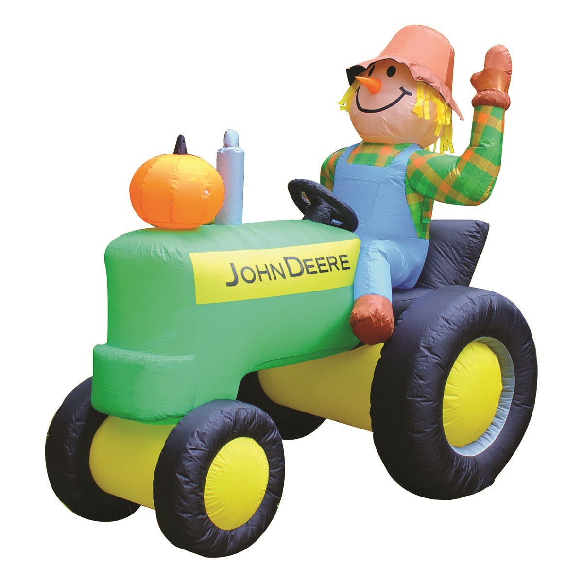 John Deere Tractor Inflatable with Scarecrow - LP86781