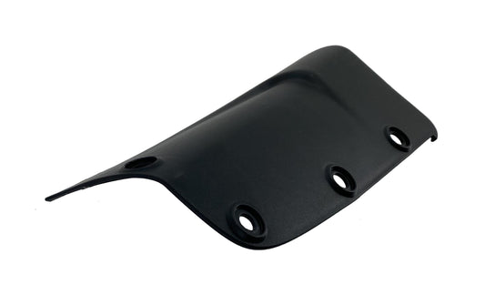 Top-down angle of John Deere M149676 right-hand splash guard