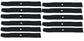 XHT 20", 5/8" Mower Blade (Set of 11) - B1TR3107,11