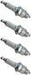 Honda Original Equipment Spark Plug (Pack of 4) - 98076-54747