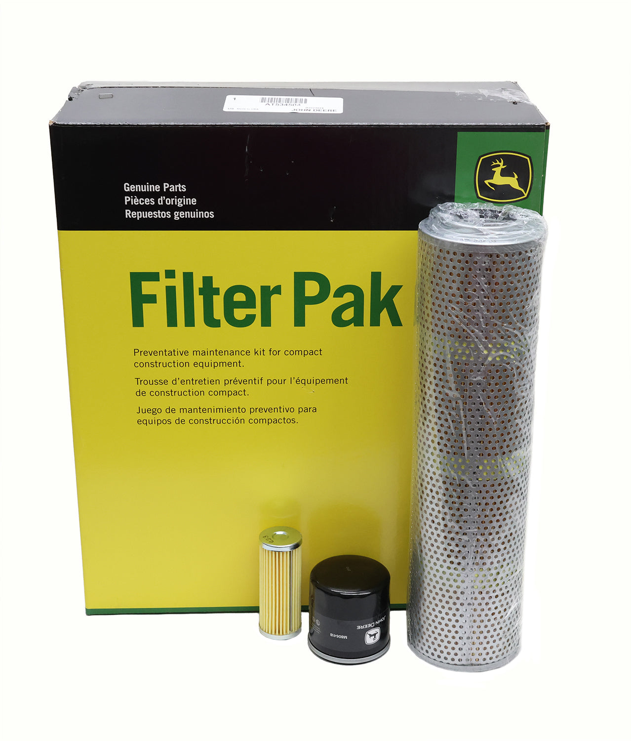 John Deere Original Equipment (26G) Filter Pak - AT534504