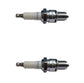 Honda (2 PACK) Genuine OEM Spark Plug BPR6ES - 98079-56846